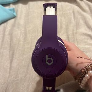 purple beat headphones